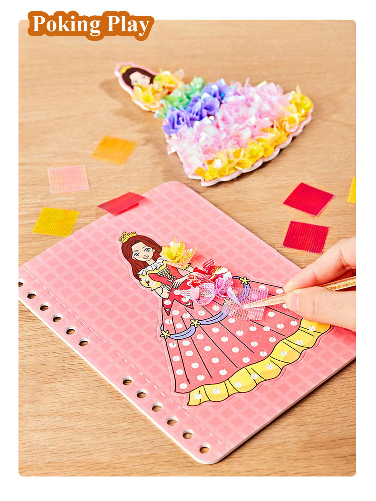 Art Craft Girl - DIY Painting Sticker Craft Toys Kid
