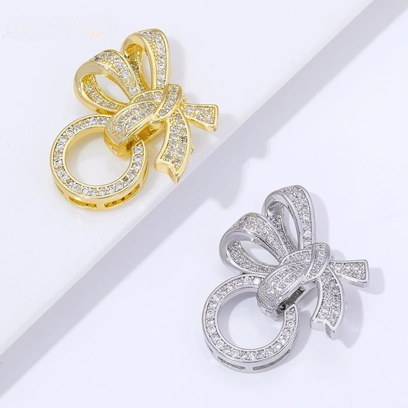 Art Craft Ideas - 18K Gold Plated Pearl Clasps Connectors