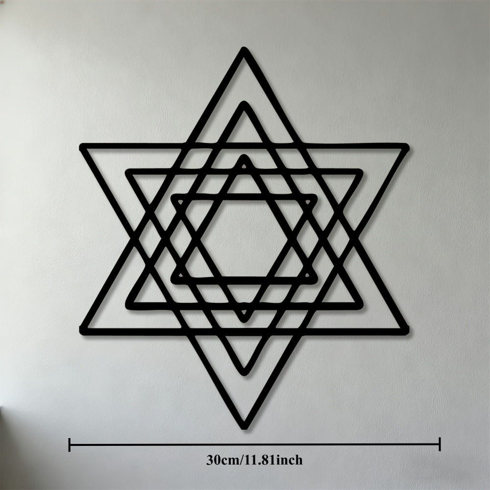 Art & Craft Qatar - CIFBUY Metal Wall Art Iron Star