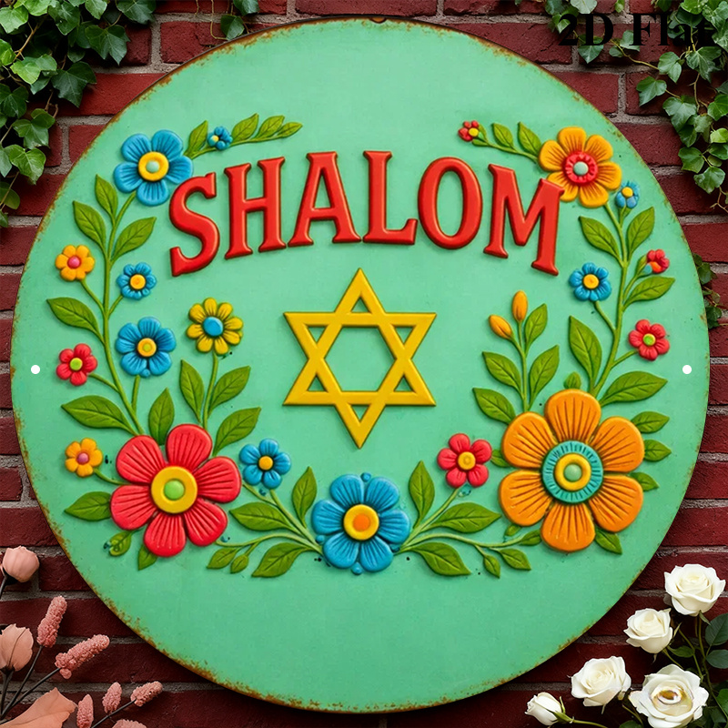 Art & Craft Qatar - CIFBUY Shalom Star of David Aluminum