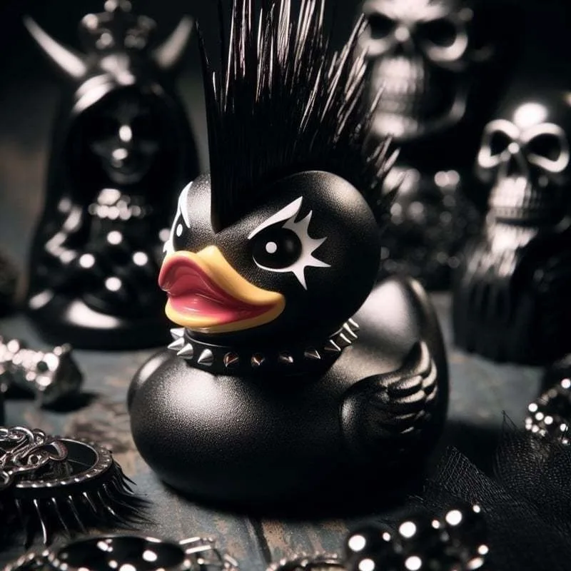 Car Statue Death Rock Duck Orn - огляд і ціна Art Craft Duck