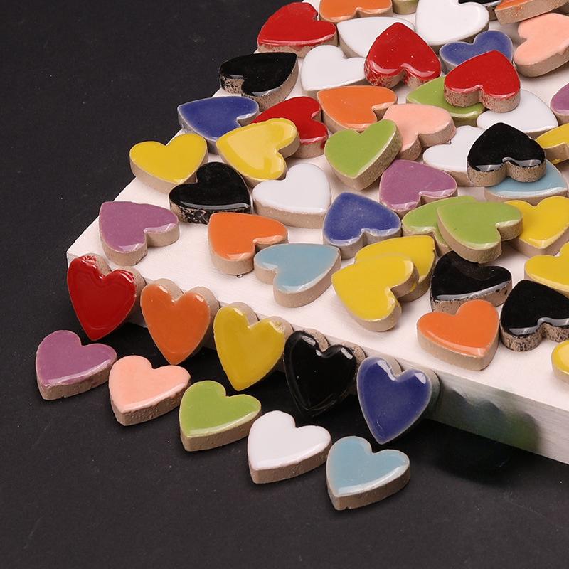 Heart Shaped Ceramic Mosaic Ti - огляд і ціна Art Craft Door