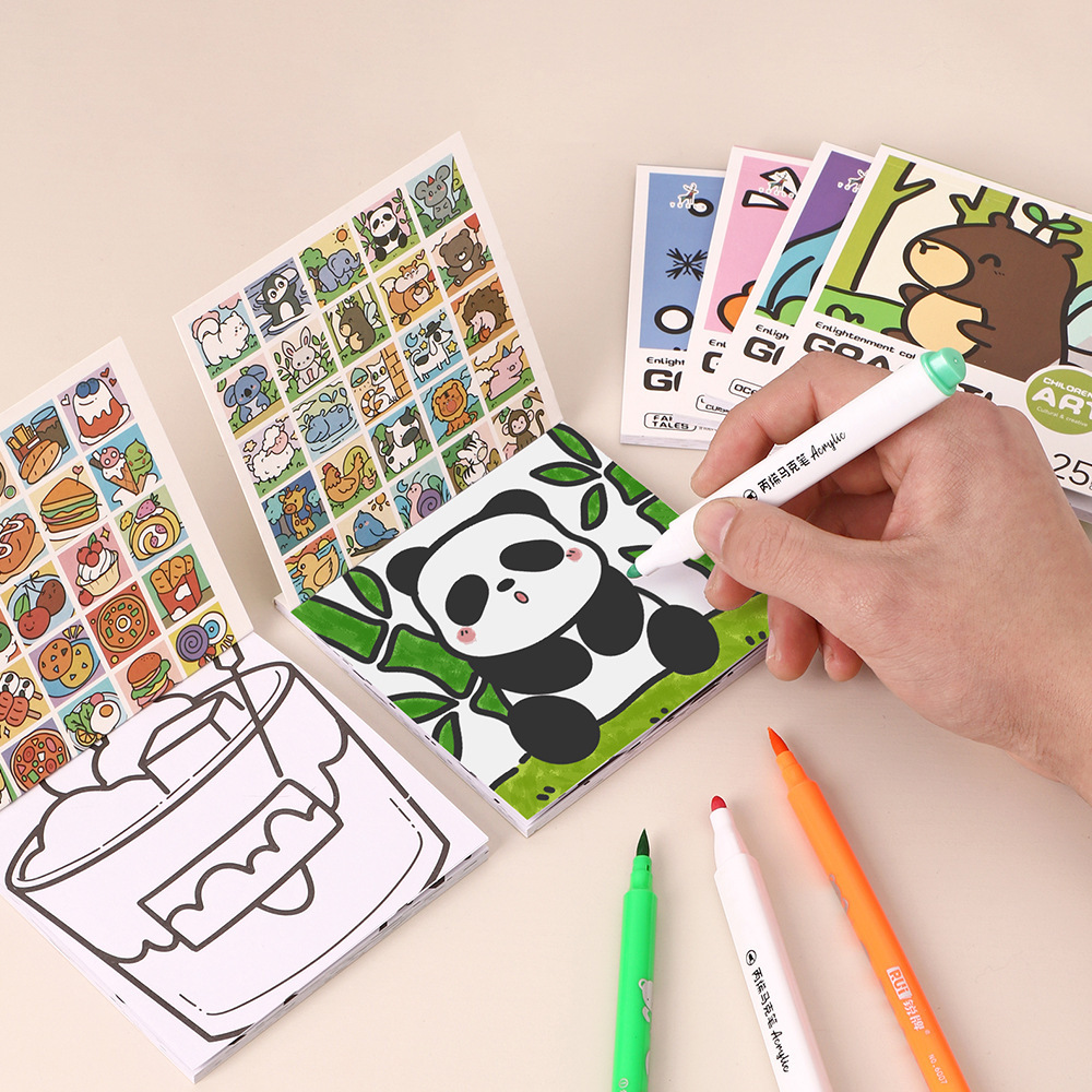 Cartoon Handy Coloring Book 25 - огляд і ціна Art Craft Notebook