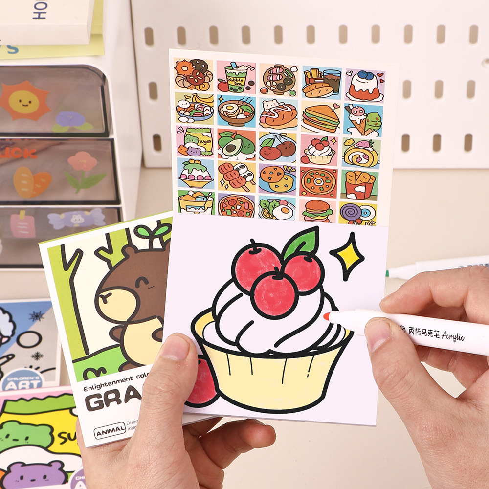 Cartoon Handy Coloring Book 25 - огляд і ціна Art Craft Notebook