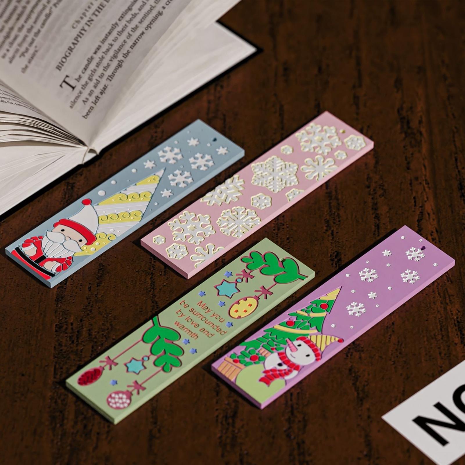Bookmark Mold 4 Pieces Silicon - огляд і ціна Art Craft Door