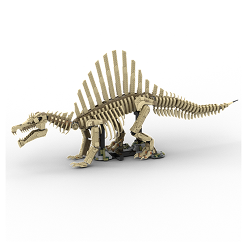 2246pcs MOC Dinosaurs Spinosau - огляд і ціна Art Craft Dinosaurs