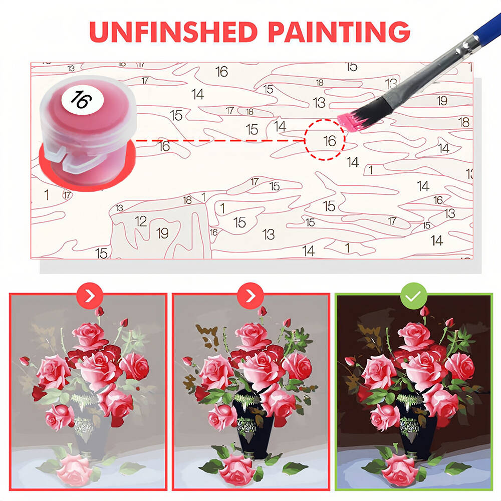 DIY Digital Oil Painting Kettl - огляд і ціна Art Craft Door