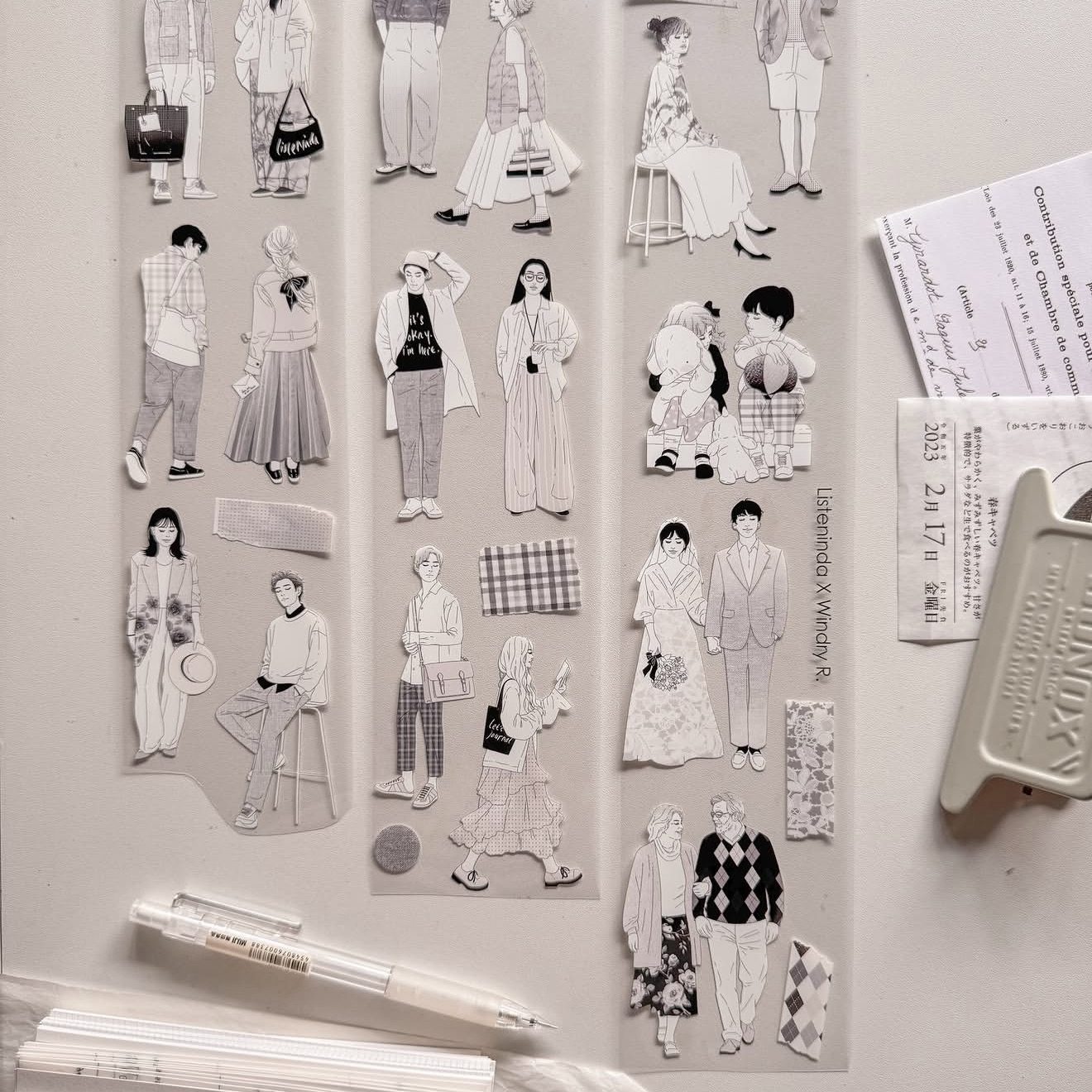 1 Loop Listenida X Windry Mono - огляд і ціна Washi Tape Rolls