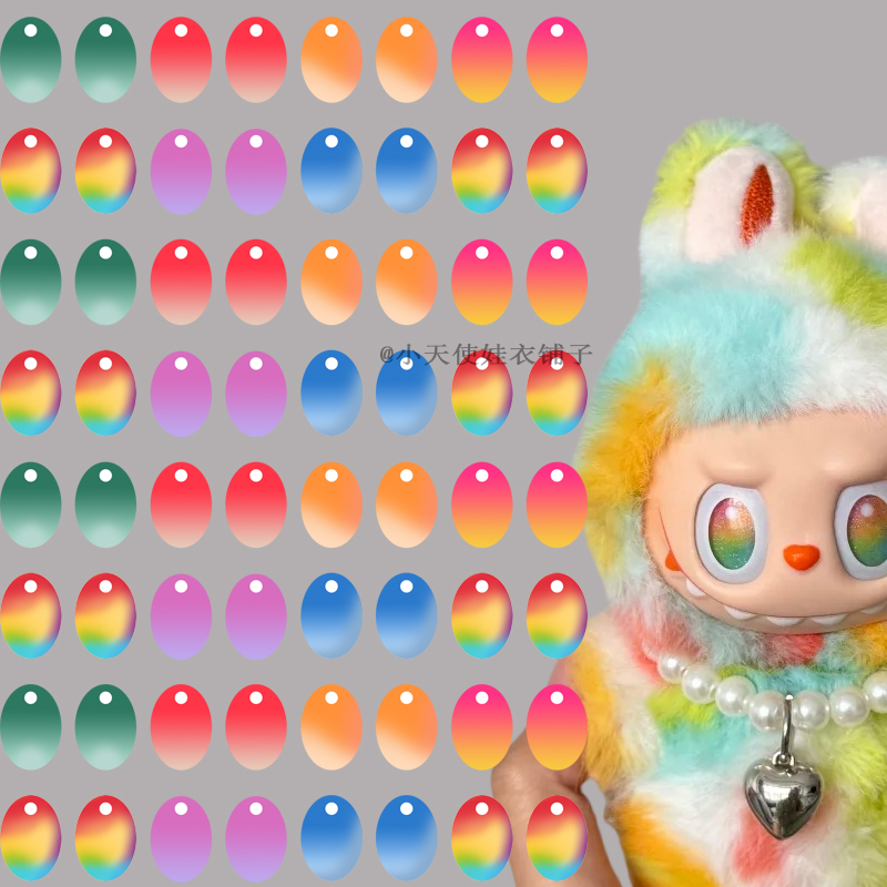 New Popular Labubu Eye Sticker - огляд і ціна Art Craft Eyes