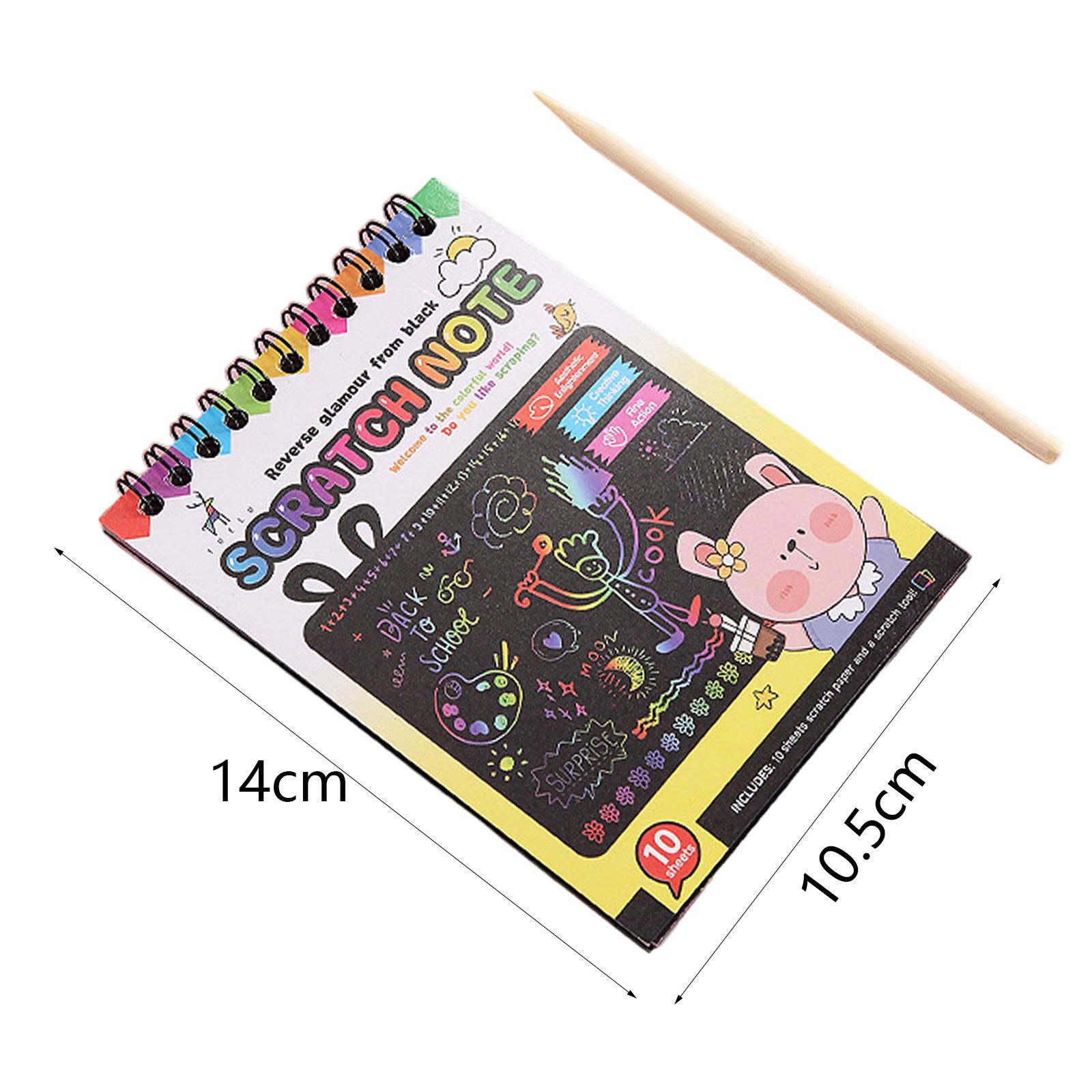 Creative Scratch Paper Noteboo - огляд і ціна Art Craft Notebook
