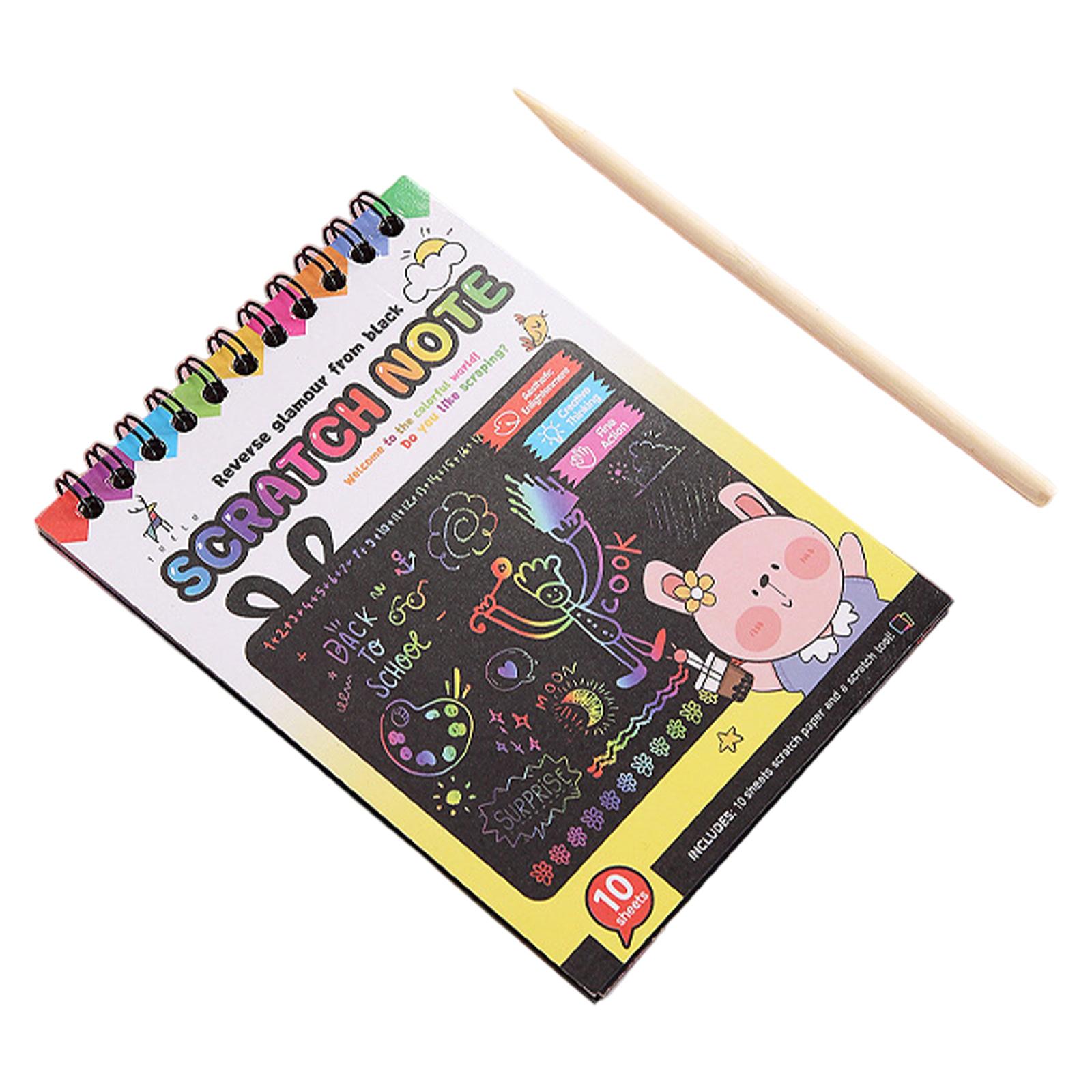 Creative Scratch Paper Noteboo - огляд і ціна Art Craft Notebook