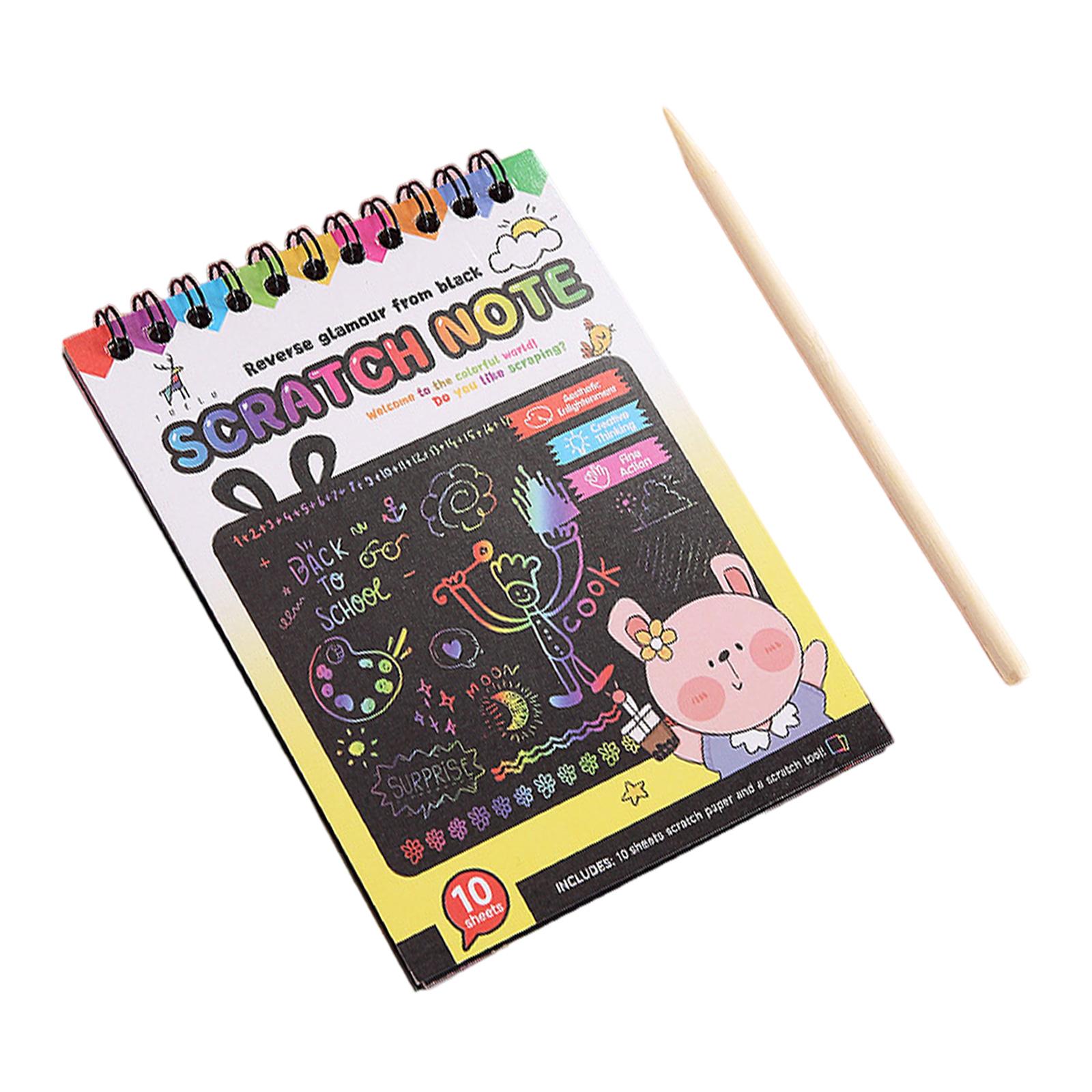 Creative Scratch Paper Noteboo - огляд і ціна Art Craft Notebook