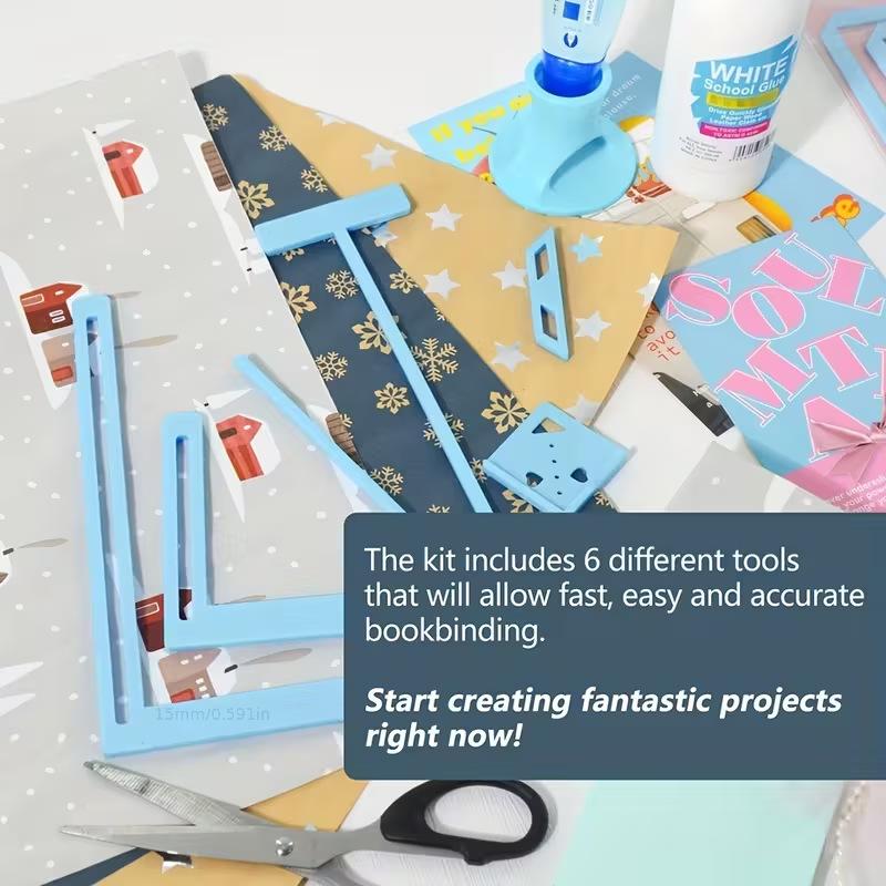 6Pcs Scrapbooking Tool Multi-F - огляд і ціна Bookbinding Supply Kit