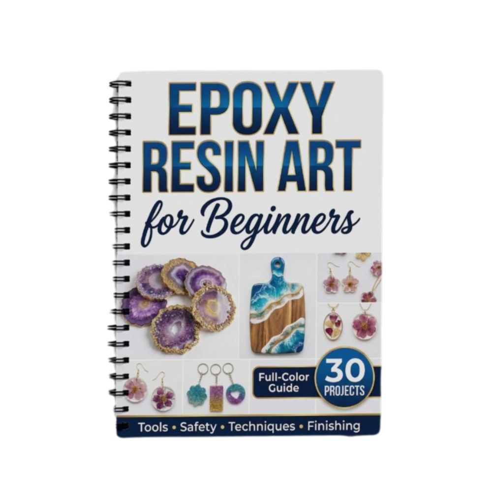 Step-by-Step Epoxy Resin Art H - огляд і ціна Art Craft Notebook