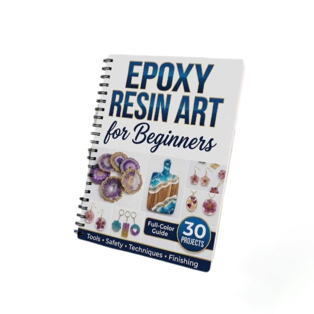 Step-by-Step Epoxy Resin Art H - огляд і ціна Art Craft Notebook