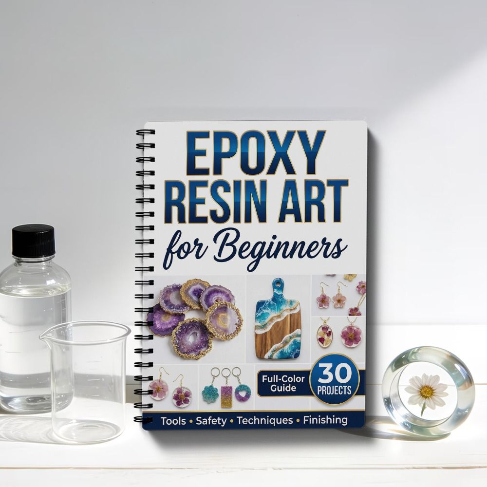 Step-by-Step Epoxy Resin Art H - огляд і ціна Art Craft Notebook