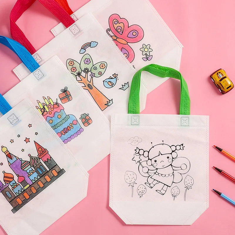 1-10pcs Sets DIY Graffiti Bag  - огляд і ціна Art Craft Notebook