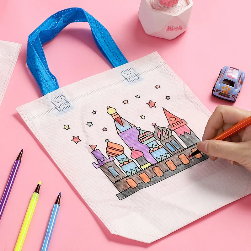 1-10pcs Sets DIY Graffiti Bag  - огляд і ціна Art Craft Notebook