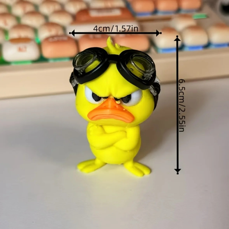 1PC Angry Hug Duck Figurine Wi - огляд і ціна Art Craft Duck