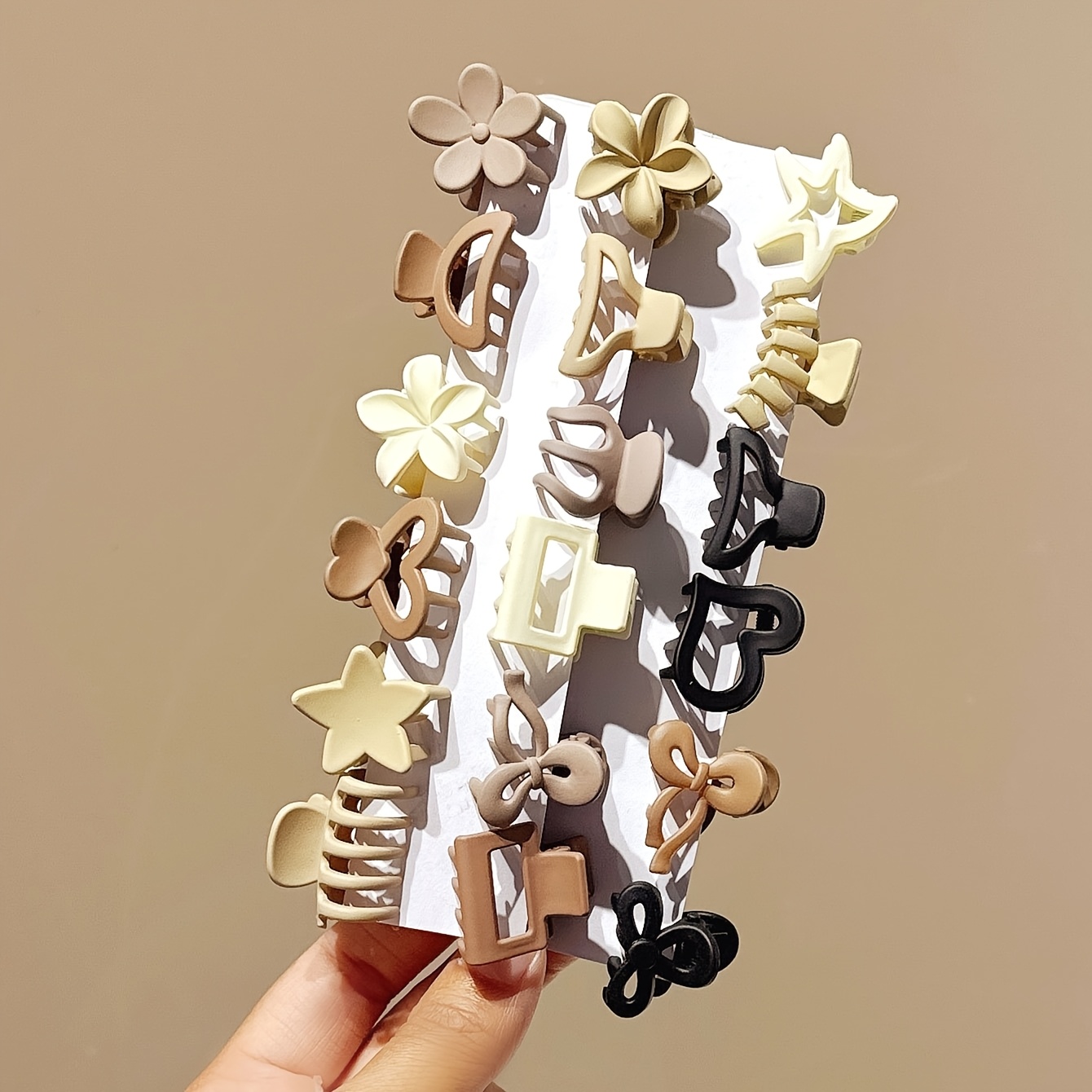 10/20/30pcs Coffee Color Mini  - огляд і ціна Art Craft Girl