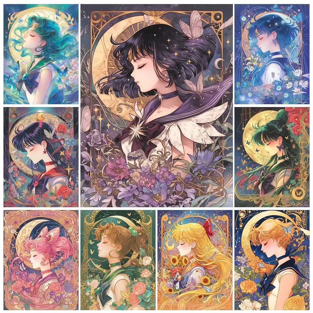 Cartoon Anime Diamond Painting - огляд і ціна Art Craft Girl