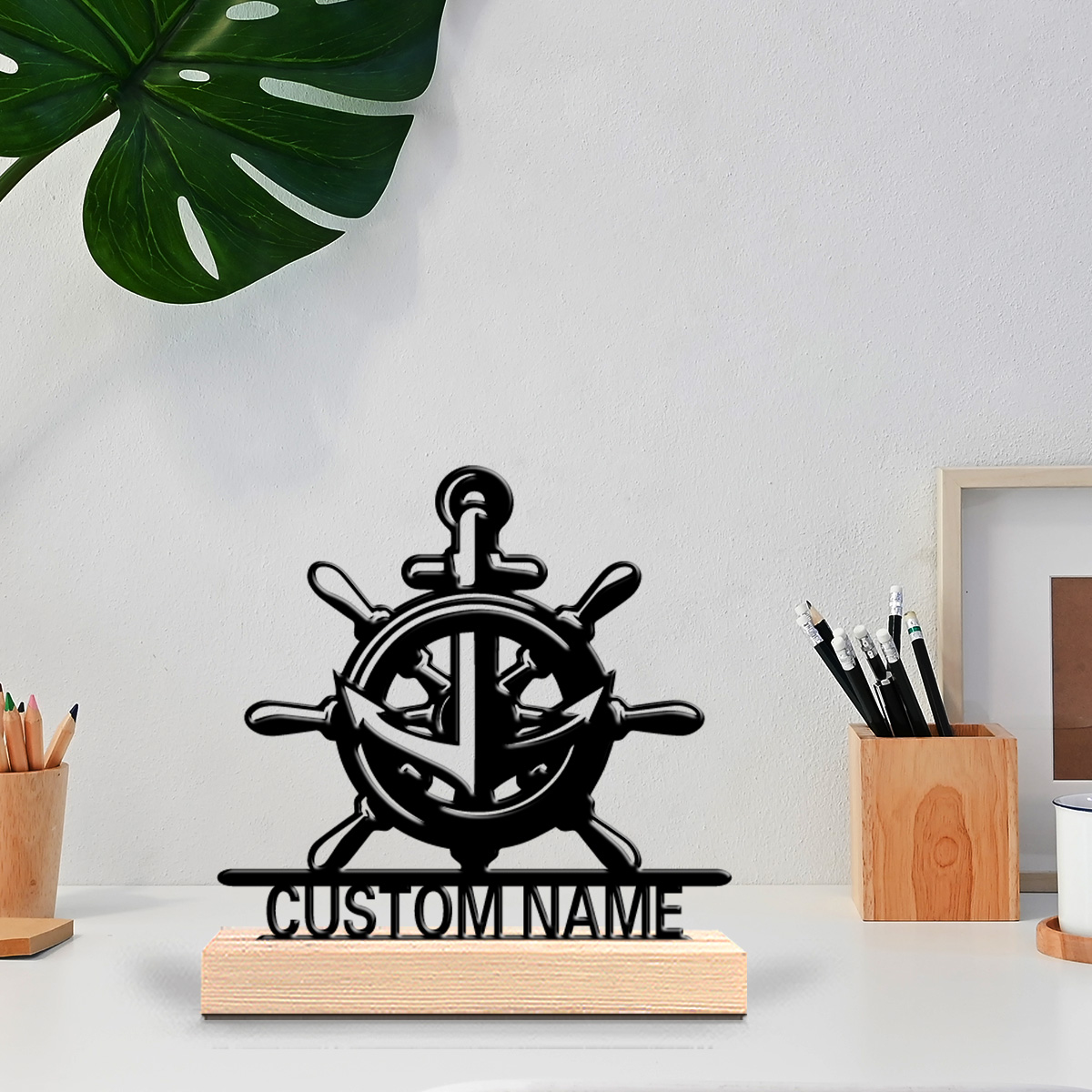 1pc Simple boat anchor Custom  - огляд і ціна Art Craft Names