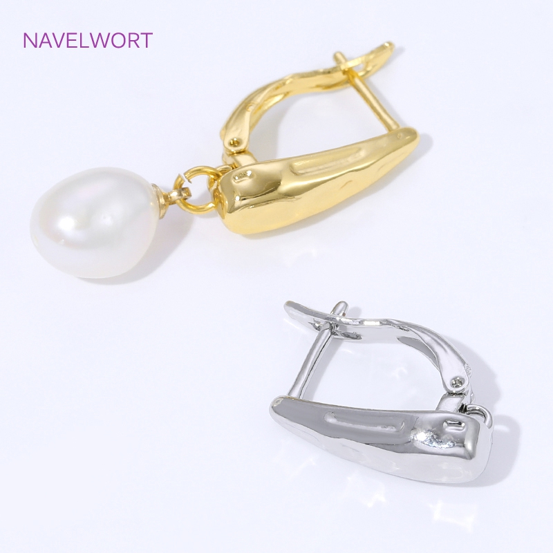 18K Gold Plated Smooth Earring - огляд і ціна Art Craft Ideas