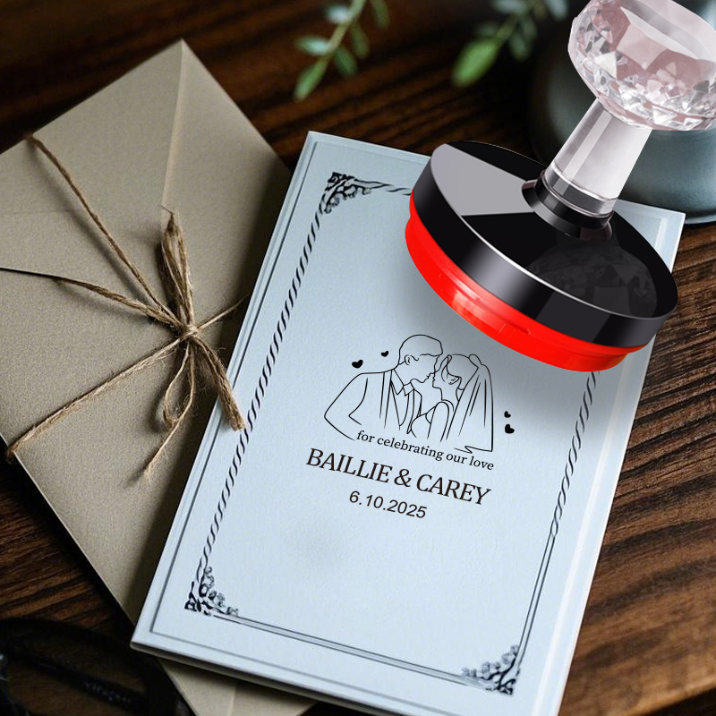 Custom-Made Seal Stamp for Wed - огляд і ціна Art Craft Girl