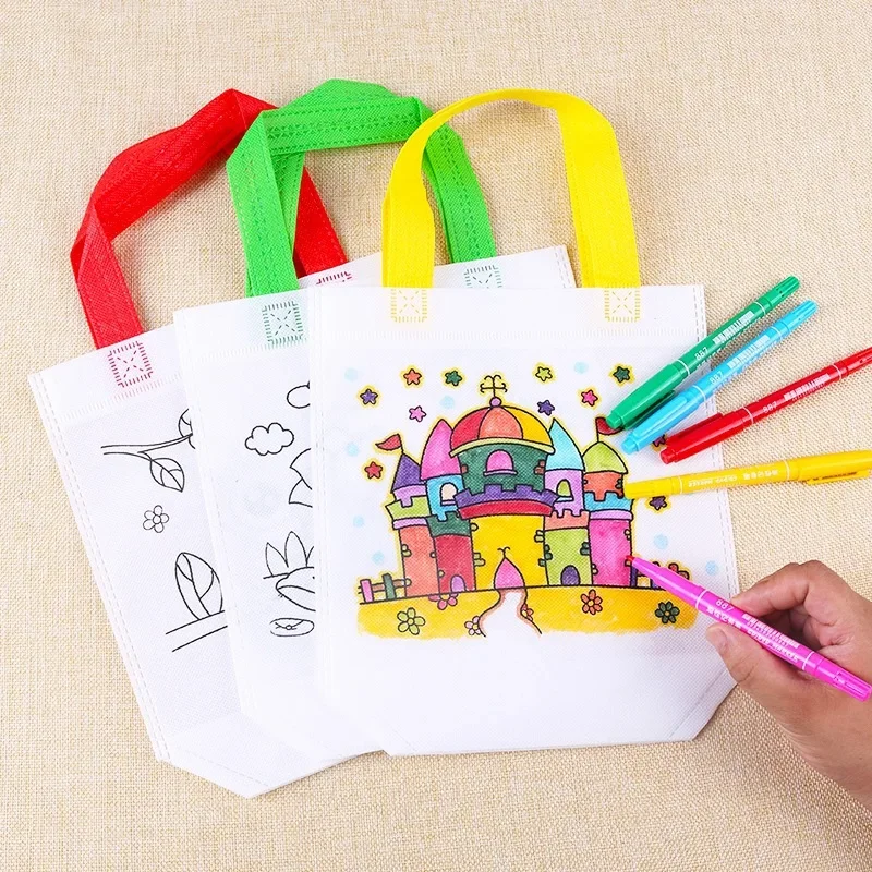 1-10pcs Sets DIY Graffiti Bag  - огляд і ціна Art Craft Notebook