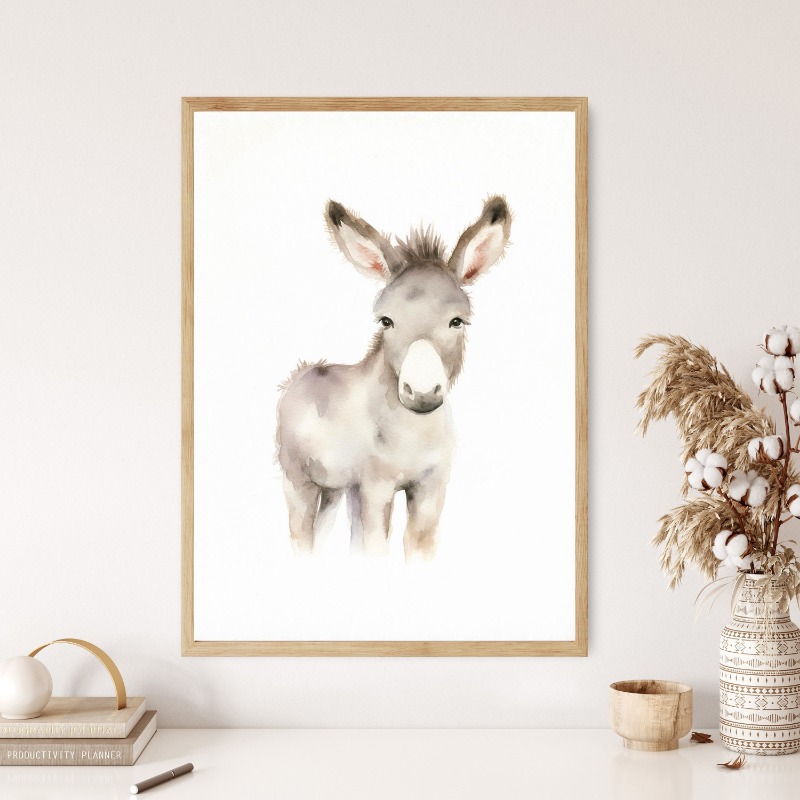 Watercolor Farm Animals Baby H - огляд і ціна Art Craft Duck