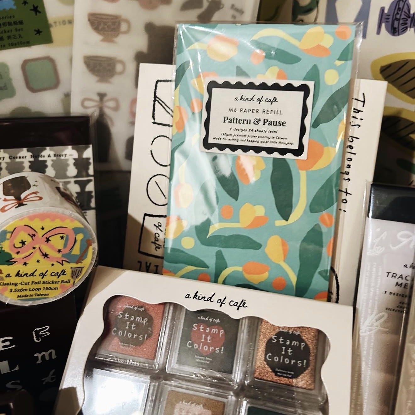 A Kind Of Cafe Studio Vintage  - огляд і ціна Washi Tape Rolls