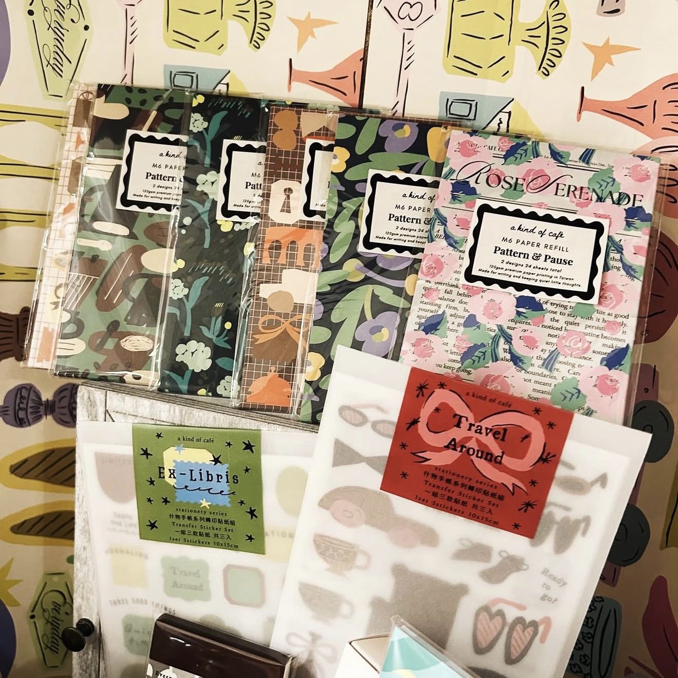 A Kind Of Cafe Studio Vintage  - огляд і ціна Washi Tape Rolls