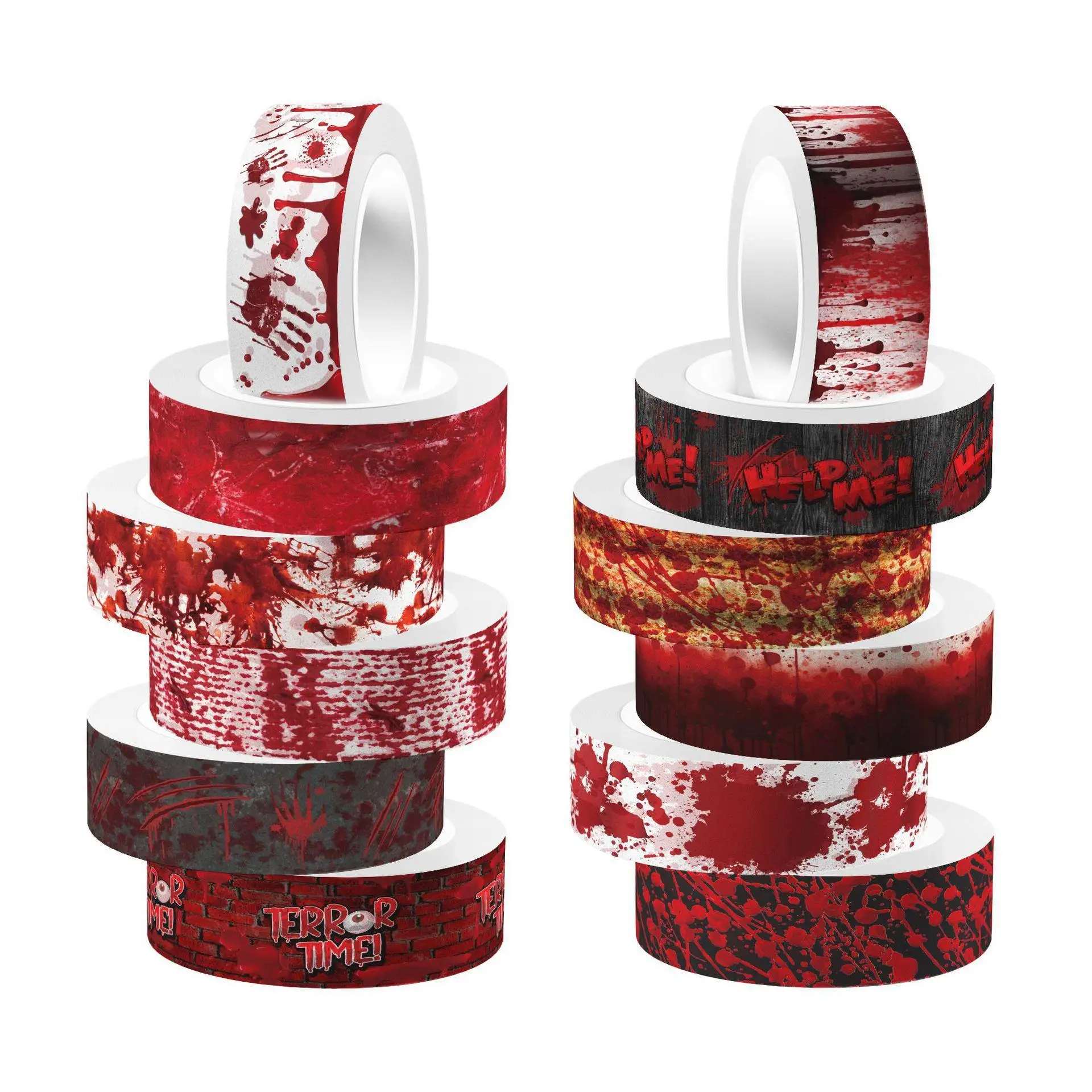 Halloween Bloody Hand Bleeding - огляд і ціна Washi Tape Rolls