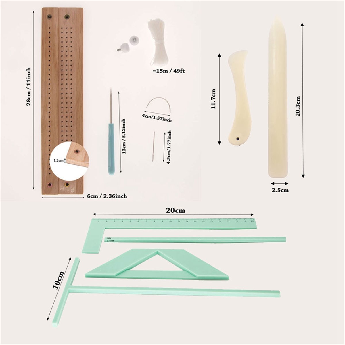 T32C New Book Cover Guide Sewi - огляд і ціна Bookbinding Supply Kit