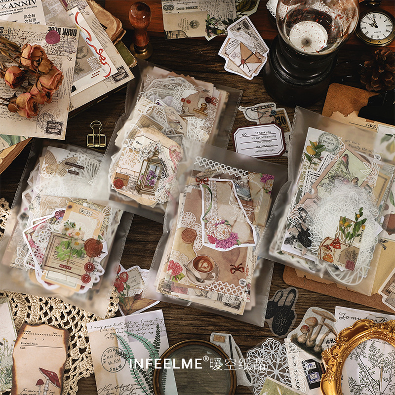 1pack/260pcs Vintage Literary  - огляд і ціна Art Craft Notebook
