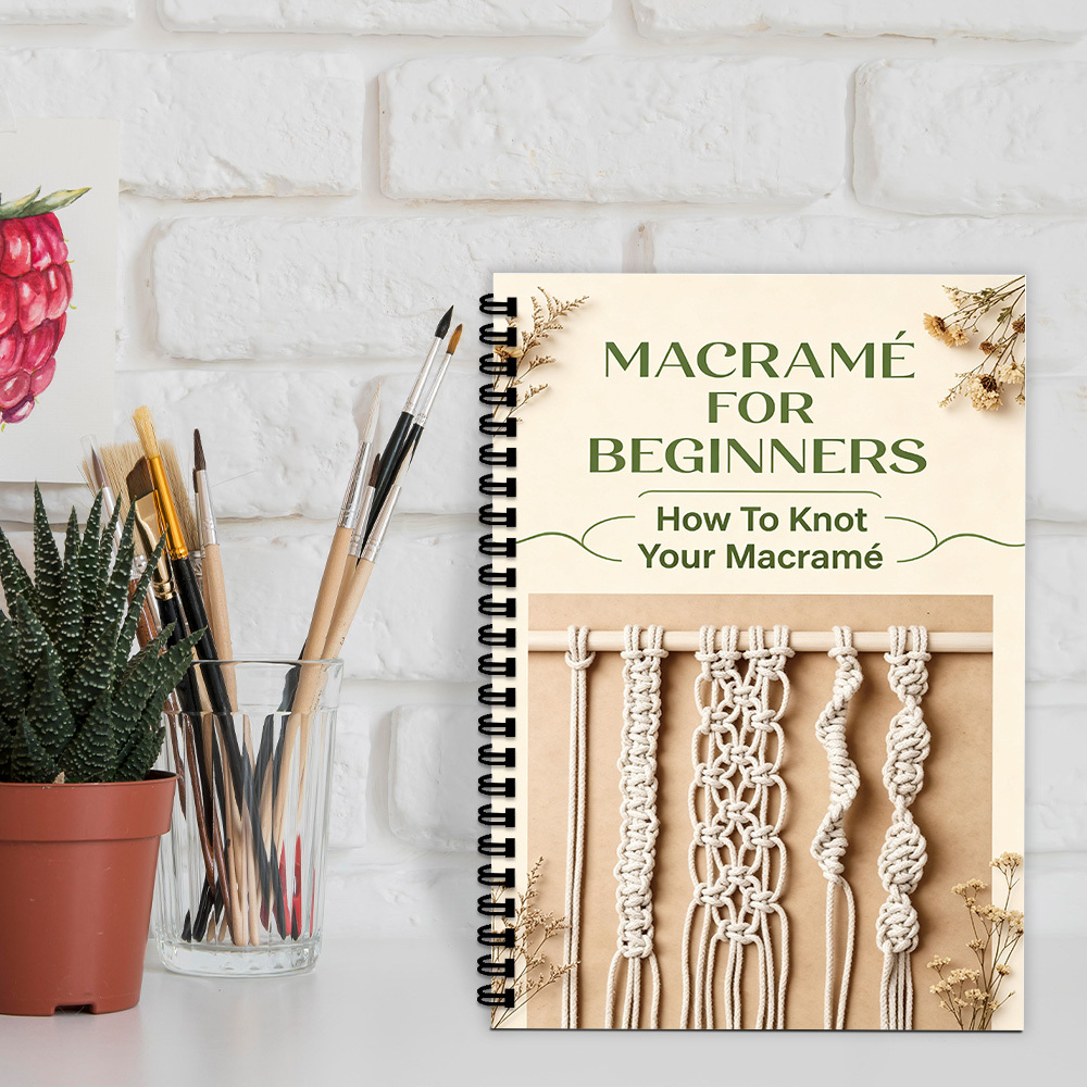 1 Book Spiral Bound Knotting N - огляд і ціна Art Craft Notebook