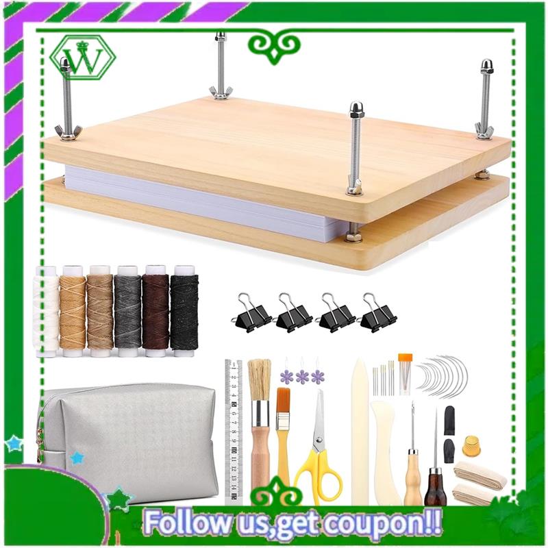 Reliable-Kits Wooden Book Pres - огляд і ціна Bookbinding Supply Kit