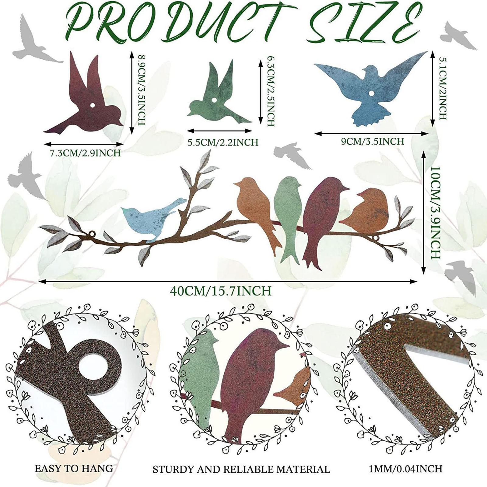 Birds Metal Wall Decor Wall Sc - огляд і ціна Art Craft Door
