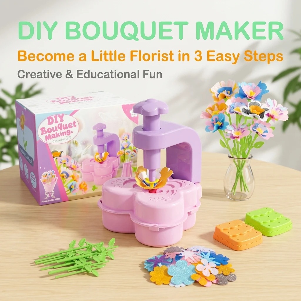 New Flower Press Craft Toy – C - огляд і ціна Art Craft Girl