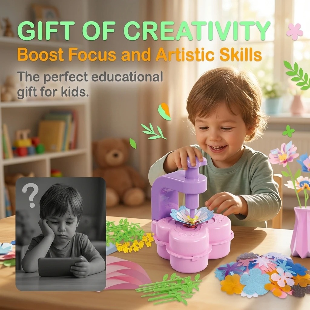 New Flower Press Craft Toy – C - огляд і ціна Art Craft Girl