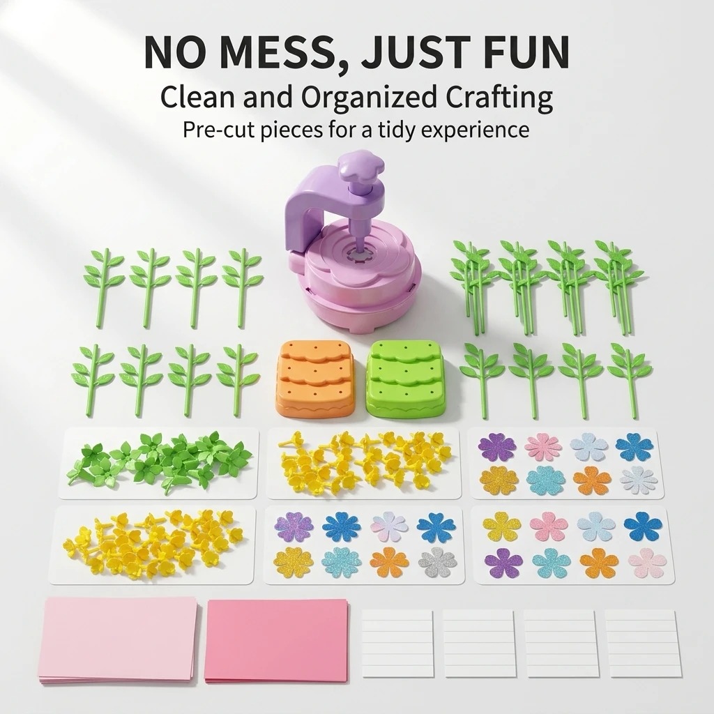 New Flower Press Craft Toy – C - огляд і ціна Art Craft Girl