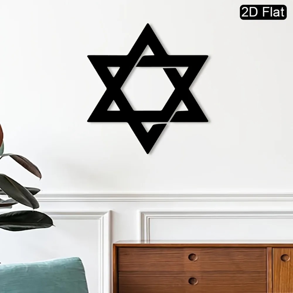 CIFBUY Iron Wall Art Star of D - огляд і ціна Art & Craft Qatar