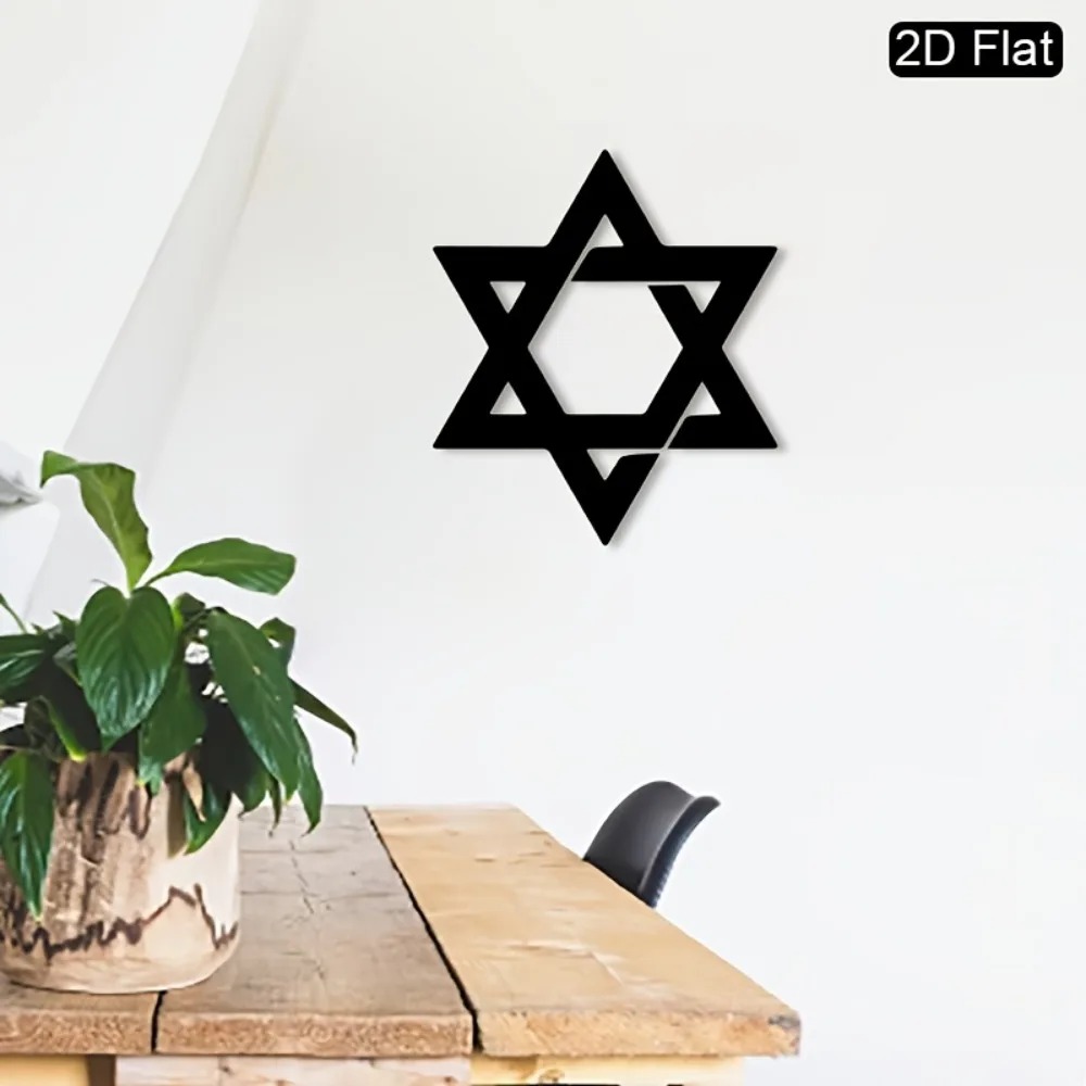 CIFBUY Iron Wall Art Star of D - огляд і ціна Art & Craft Qatar