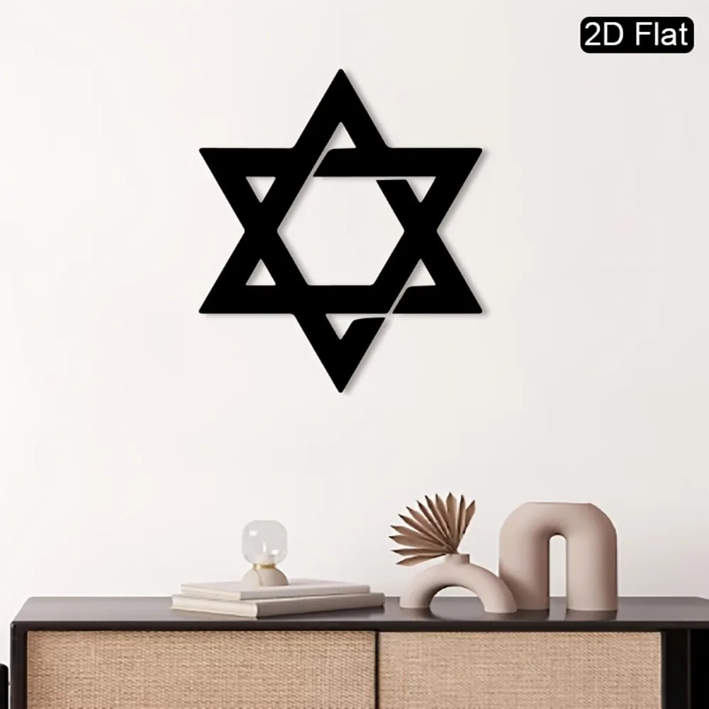 CIFBUY Iron Wall Art Star of D - огляд і ціна Art & Craft Qatar
