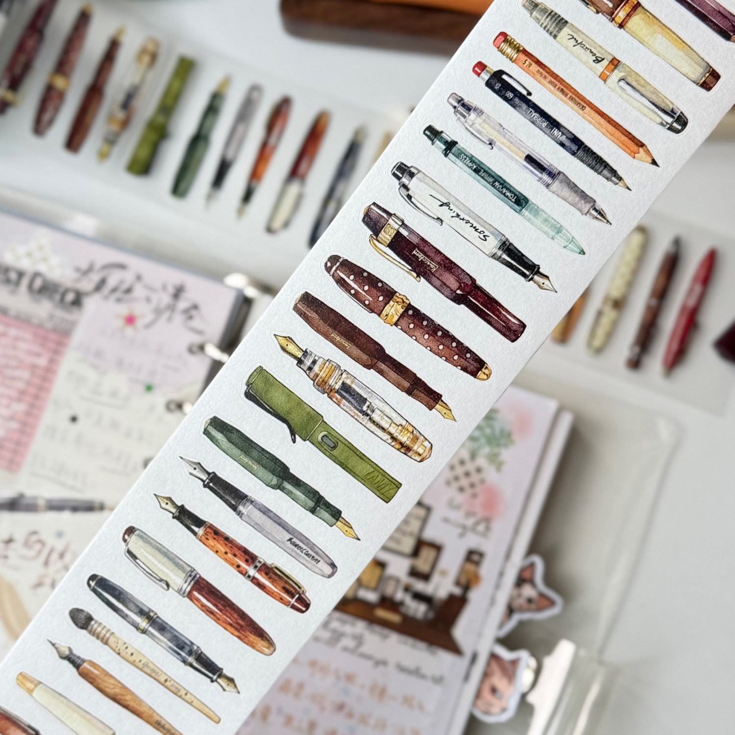 DengDeng Studio Vintage Dreamy - огляд і ціна Washi Tape Rolls