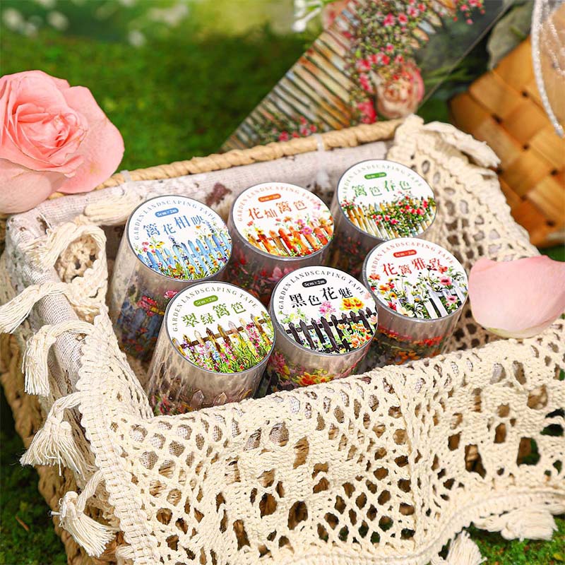 1 Roll Fence Courtyard PET Was - огляд і ціна Washi Tape Rolls