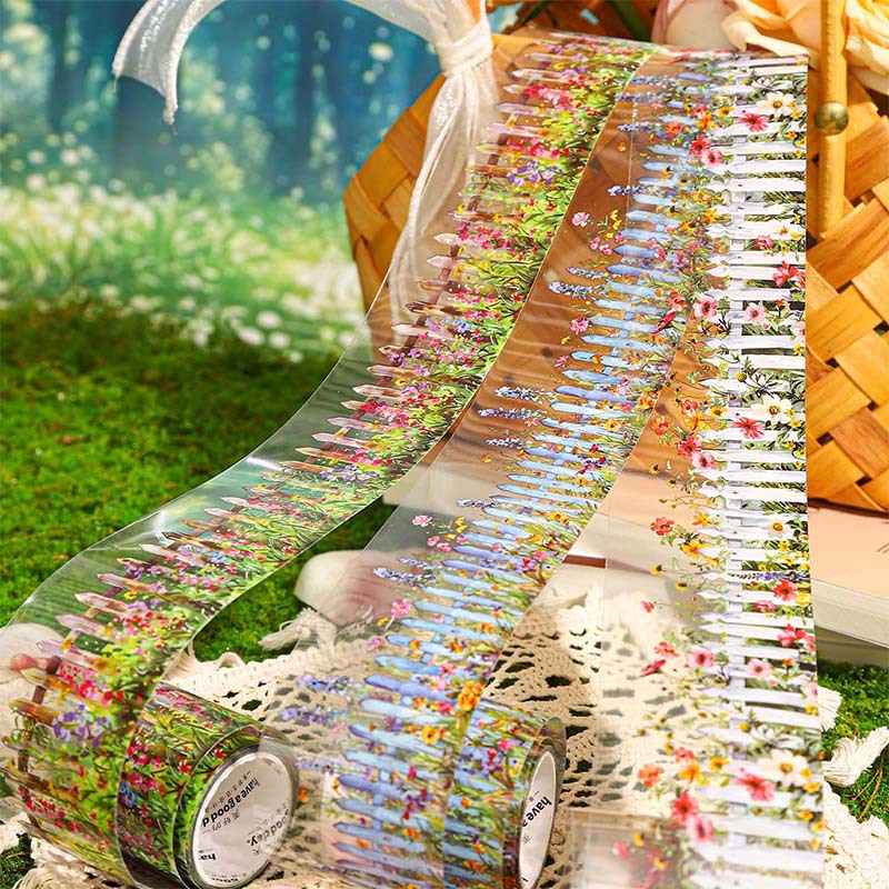 1 Roll Fence Courtyard PET Was - огляд і ціна Washi Tape Rolls