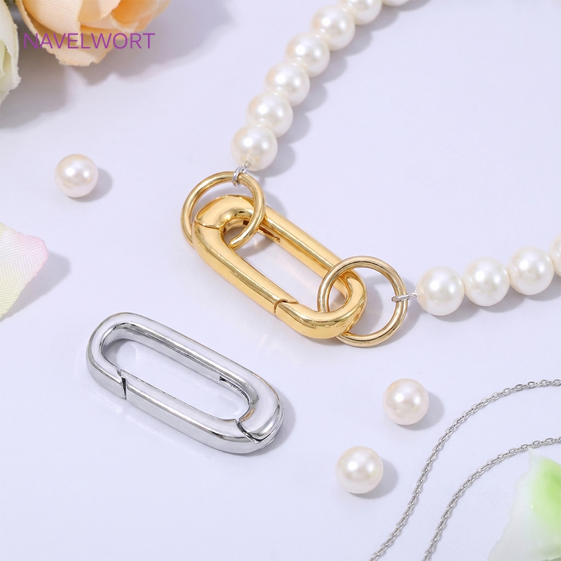 1/2/4Pcs 18K Gold Plated Oval  - огляд і ціна Art Craft Ideas