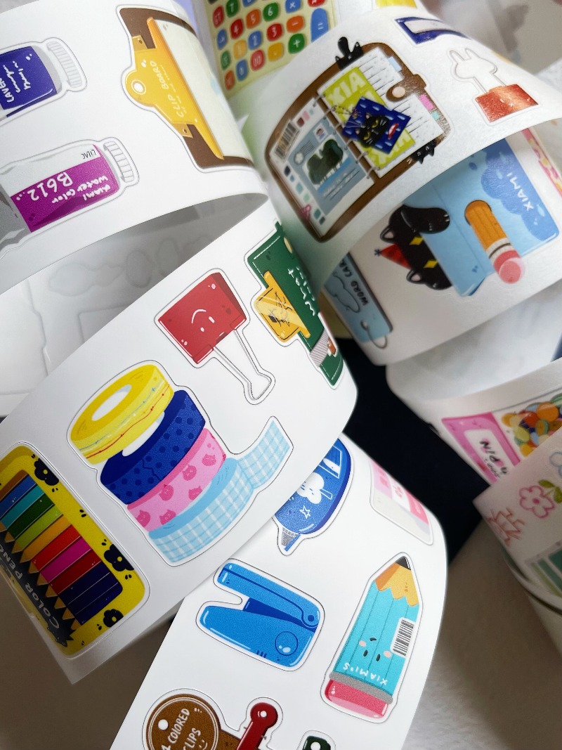 XIAMI Studio Small Stationery  - огляд і ціна Washi Tape Rolls