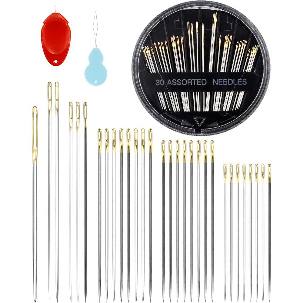 30-Count Steel Hand Sewing Nee - огляд і ціна Art Craft Eyes